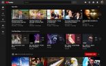 YouTube visible nav drawer