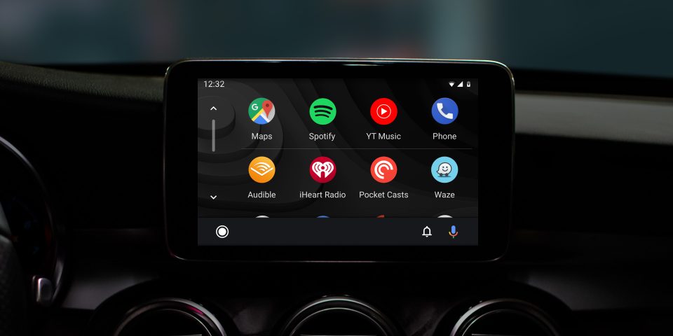 android auto redesign app launcher