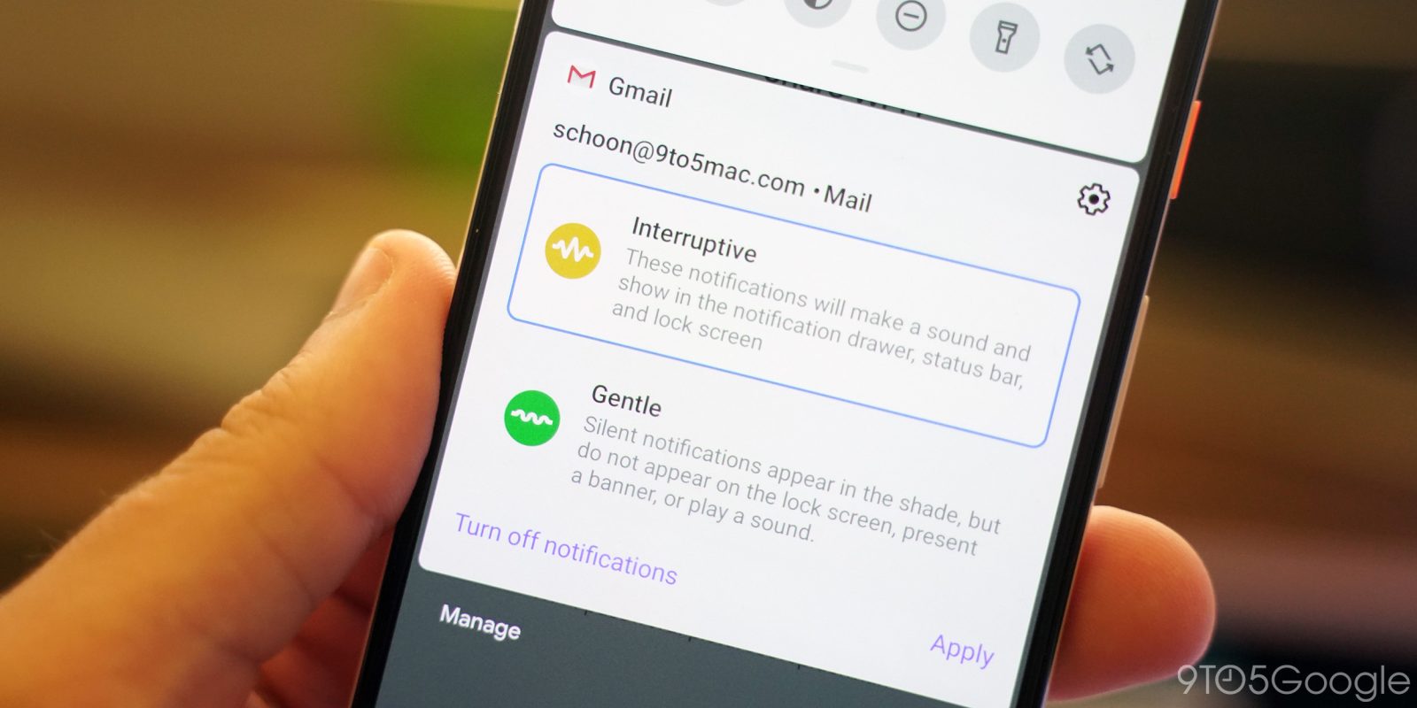 android q beta 3 notifications priority