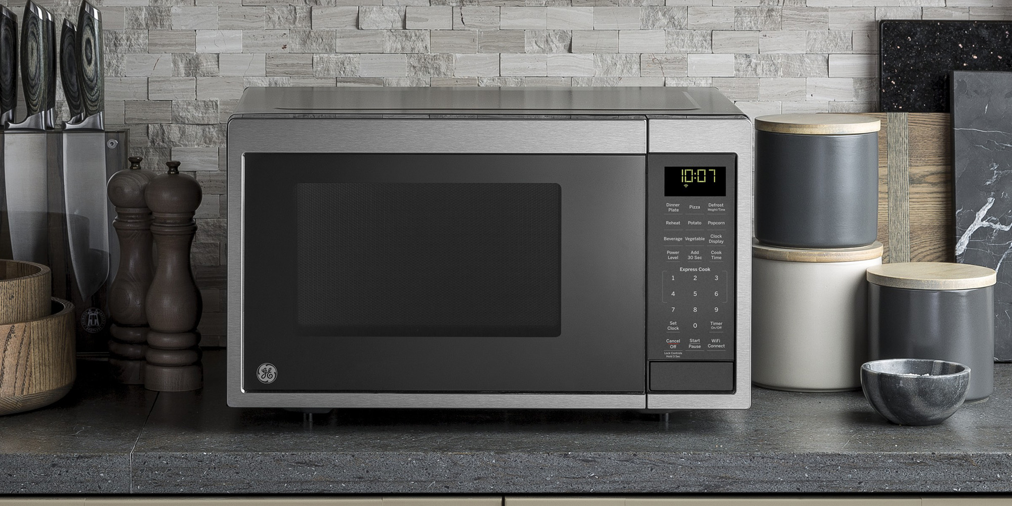 smart microwave google home