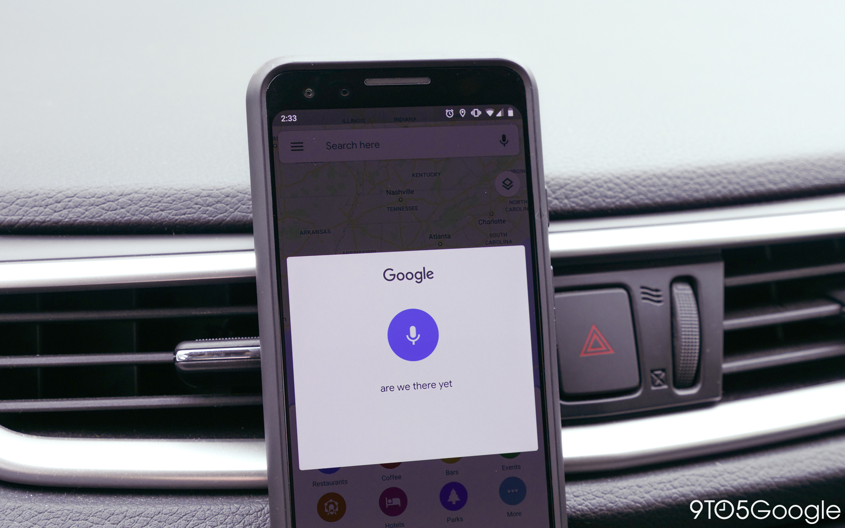 google assistant car device