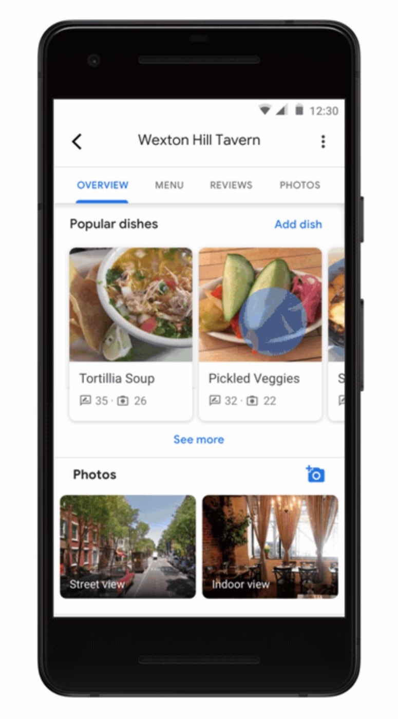 Google Maps Now Highlights 'Popular Dishes' With Images - 9to5Google