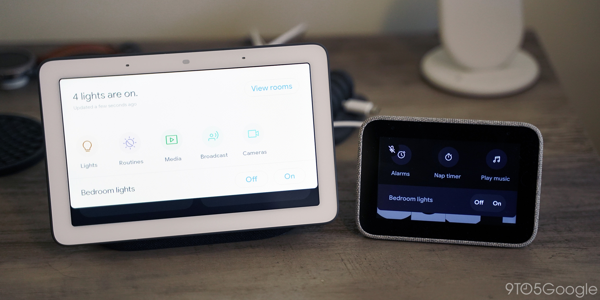 Google Nest Hub Vs Lenovo Smart Display