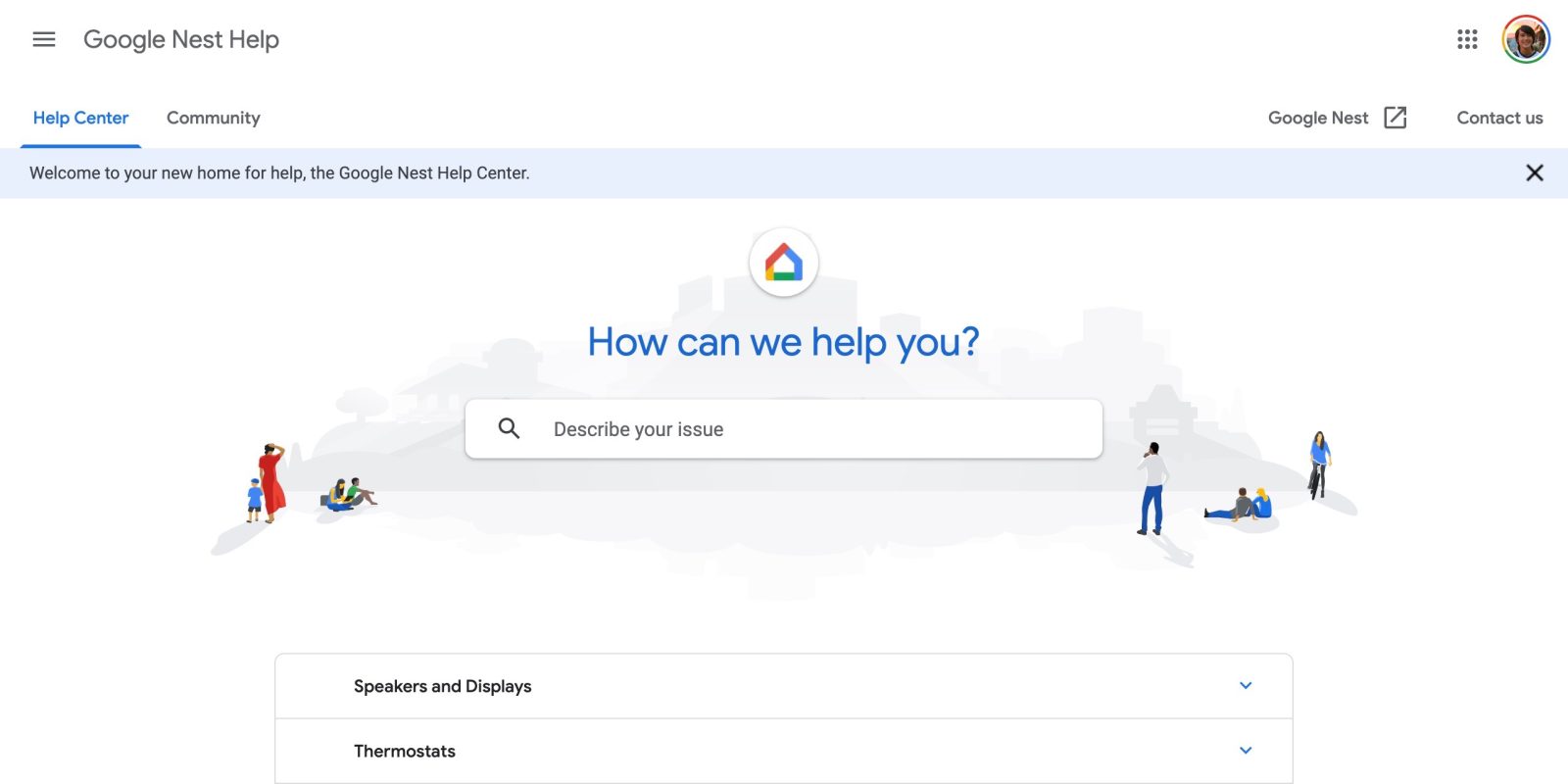 Google Nest Help rebrand
