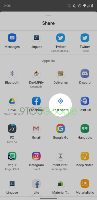 Android Fast Share