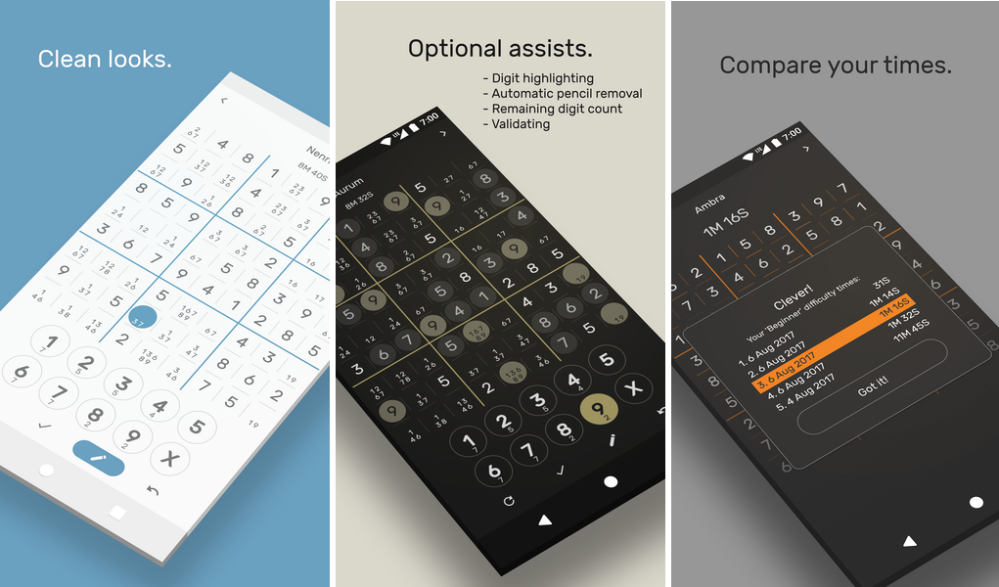 Sudoku - The Clean One screenshots for Android