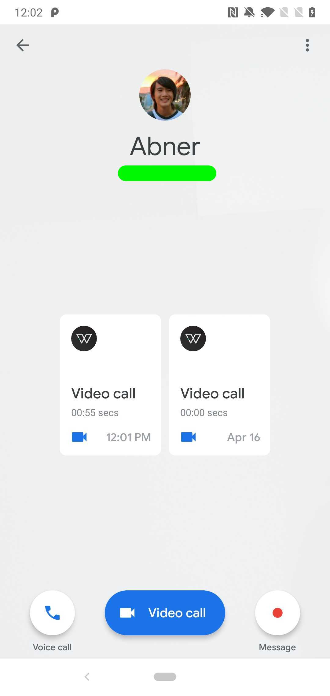 Google Duo 56 preps inapp call history, Low Light mode