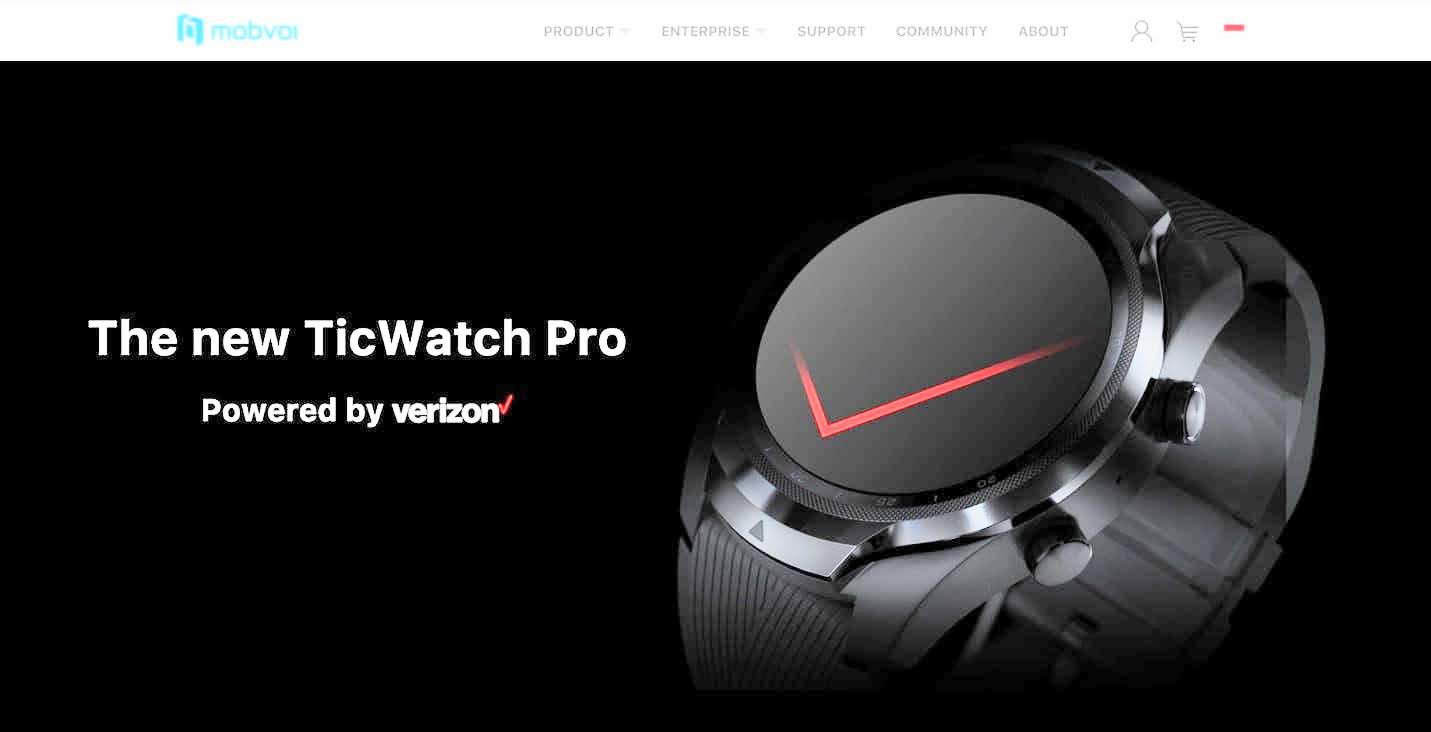 Mobvoi ticwatch pro lte hot sale