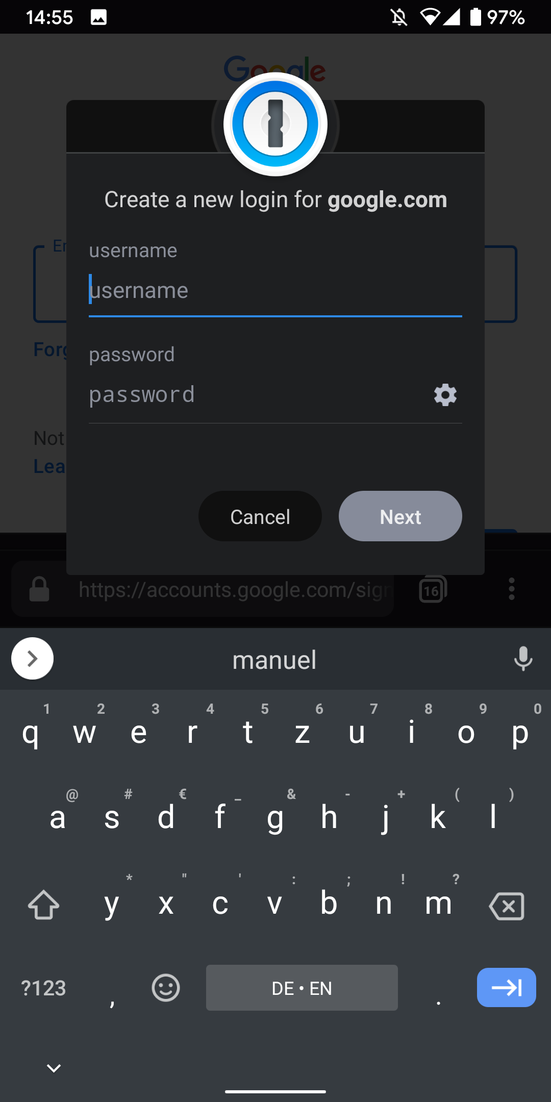 lastpass firefox android autofill