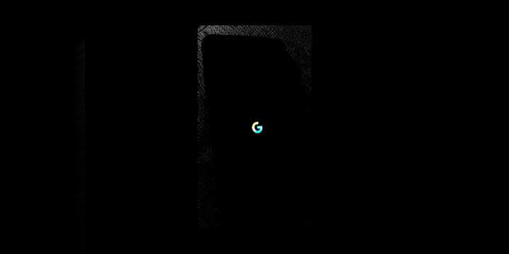 pixel 4 dark boot animation