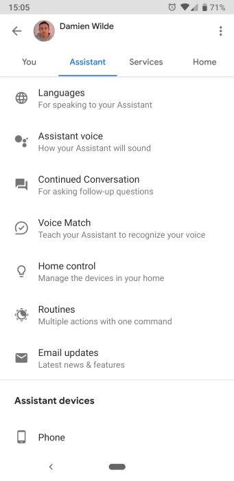 Google Home podcasts step 1