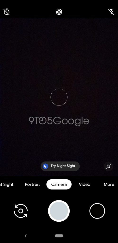 Google Camera Night Sight move