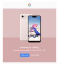 Google Store Pixel 3 glitch