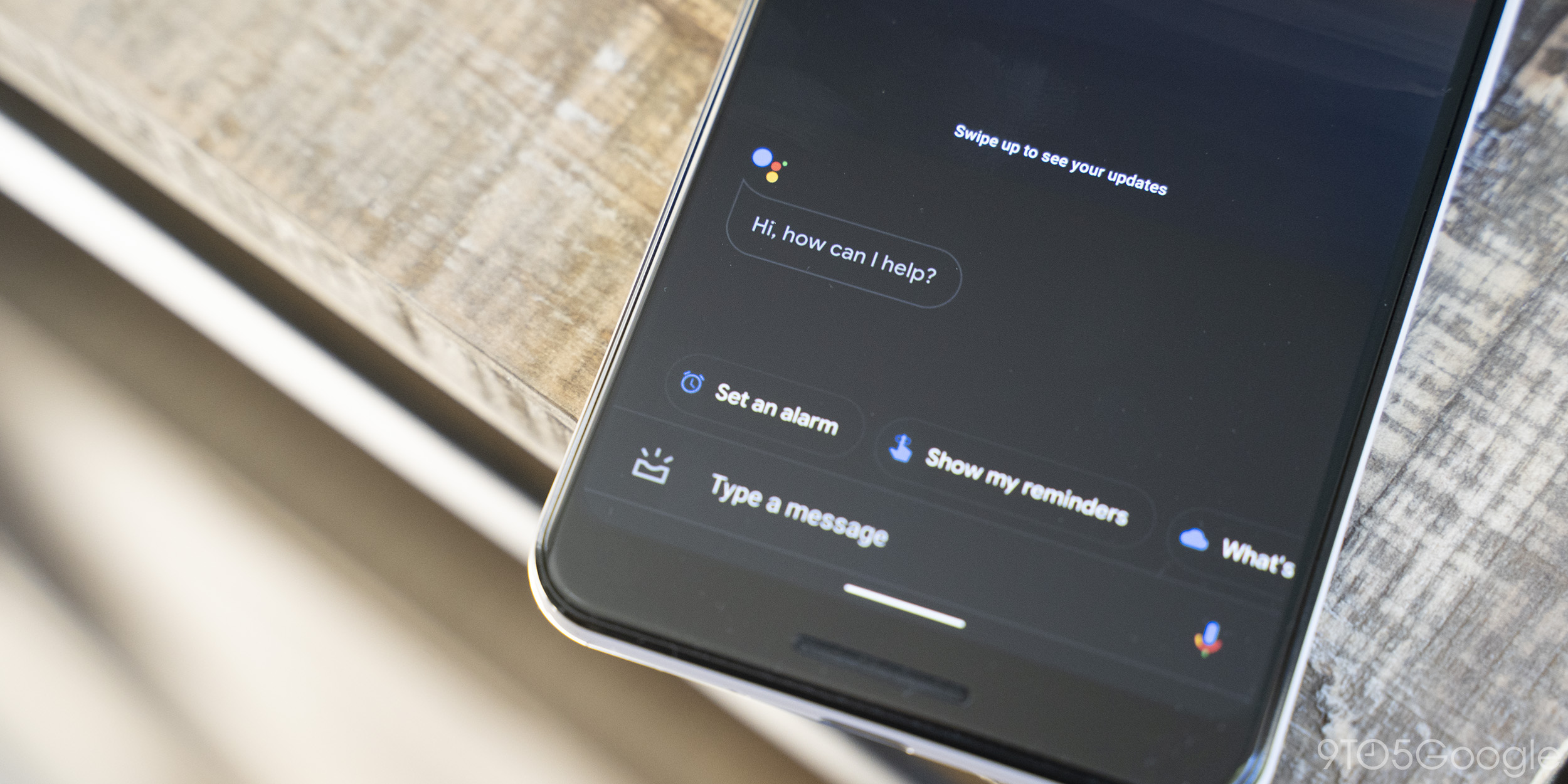 google assistant android 10 dark theme