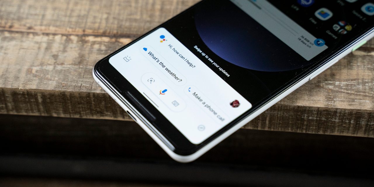 google assistant compact interface