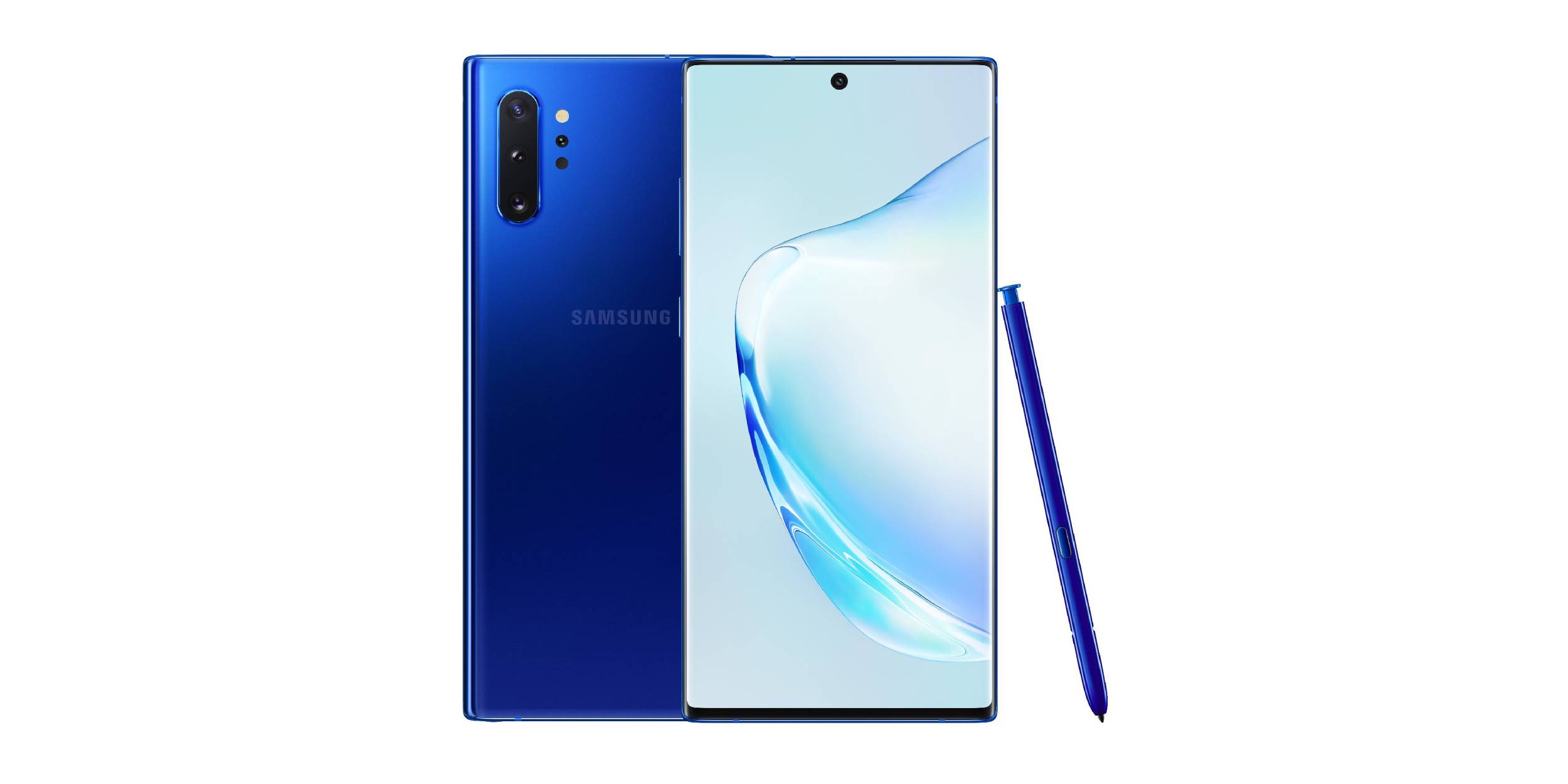 Here's the Galaxy Note 10 in pink, white, and blue [Gallery