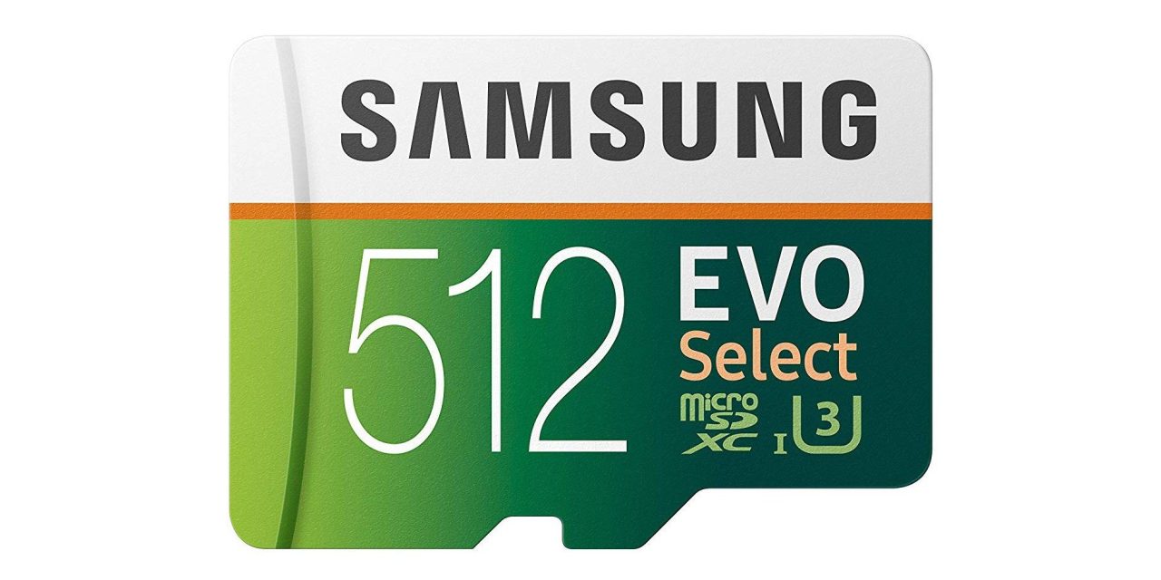 Samsung 512GB microSD card