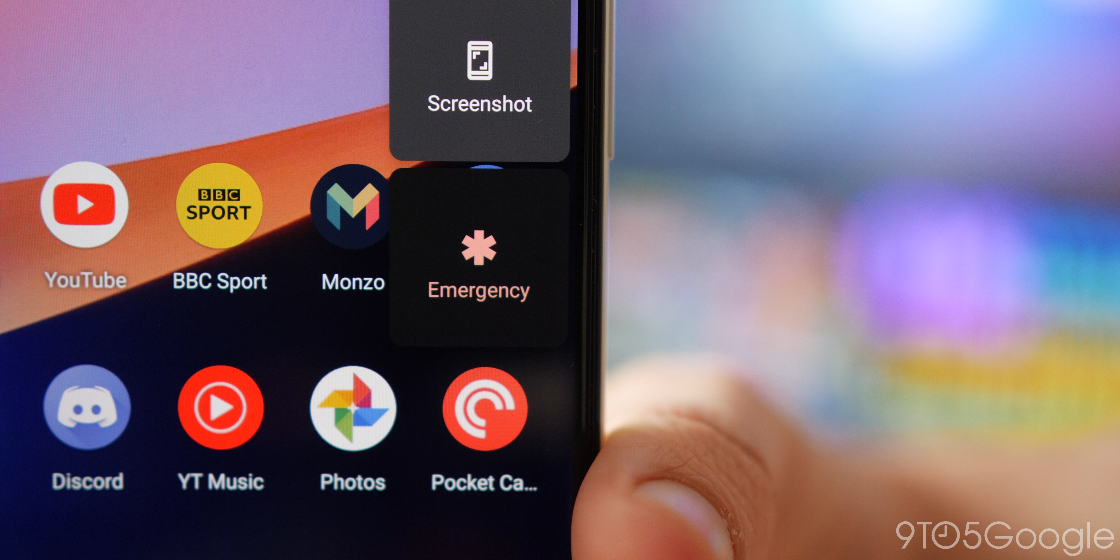 Android Q Beta 6 new feature - Emergency button