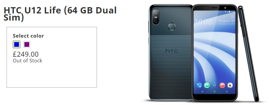 HTC ceases smartphones sales in UK amid patent disputes