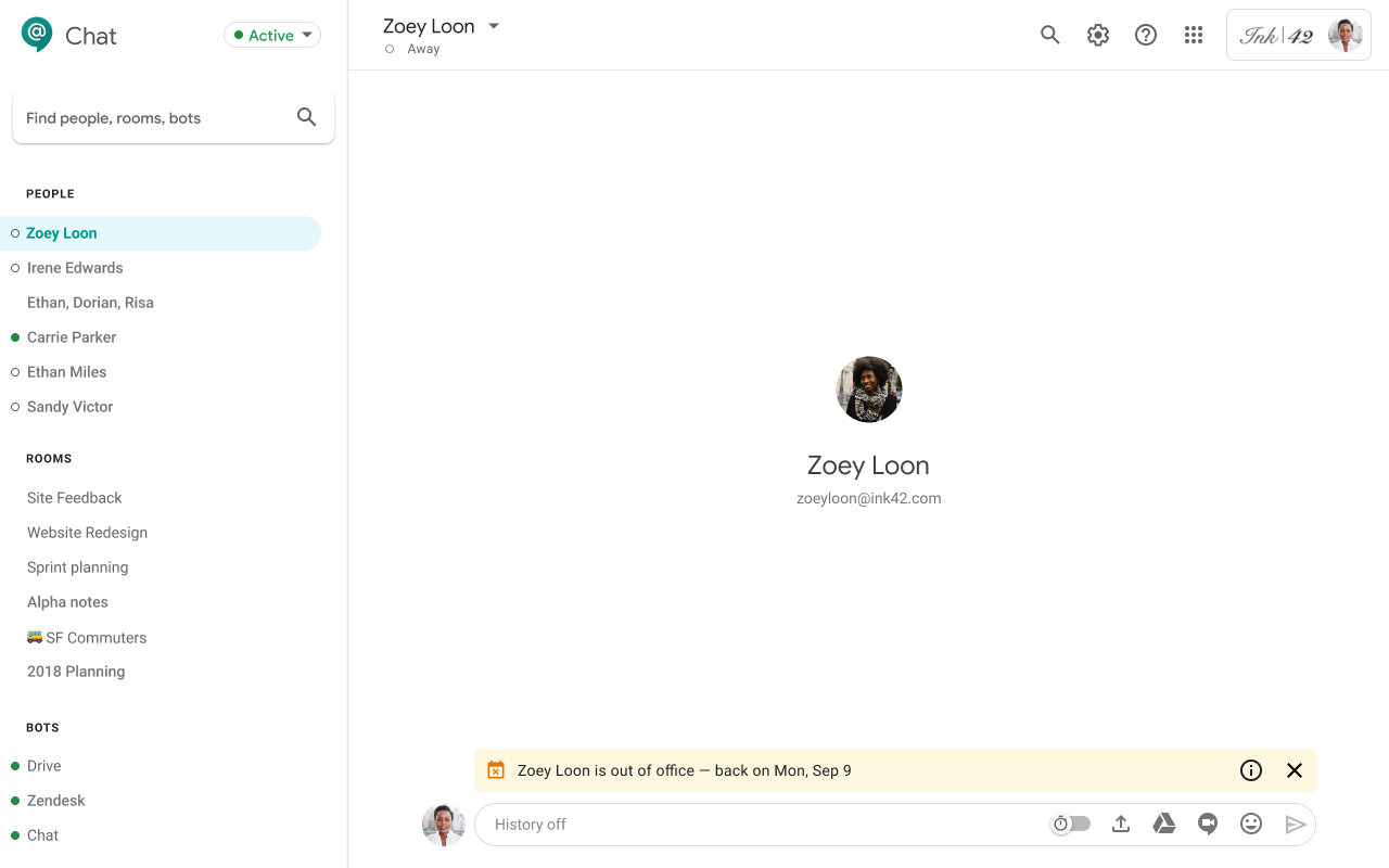 #39 OOO #39 Calendar events coming to Gmail Hangouts Chat 9to5Google
