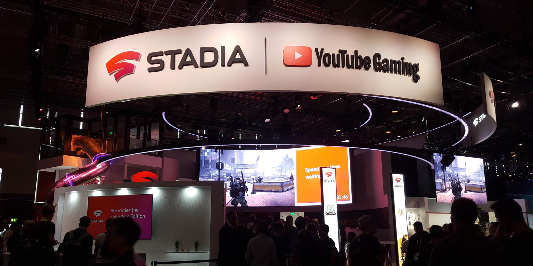 Google Stadia Has A Slide At Its Gamescom Booth [Gallery] - 9to5Google