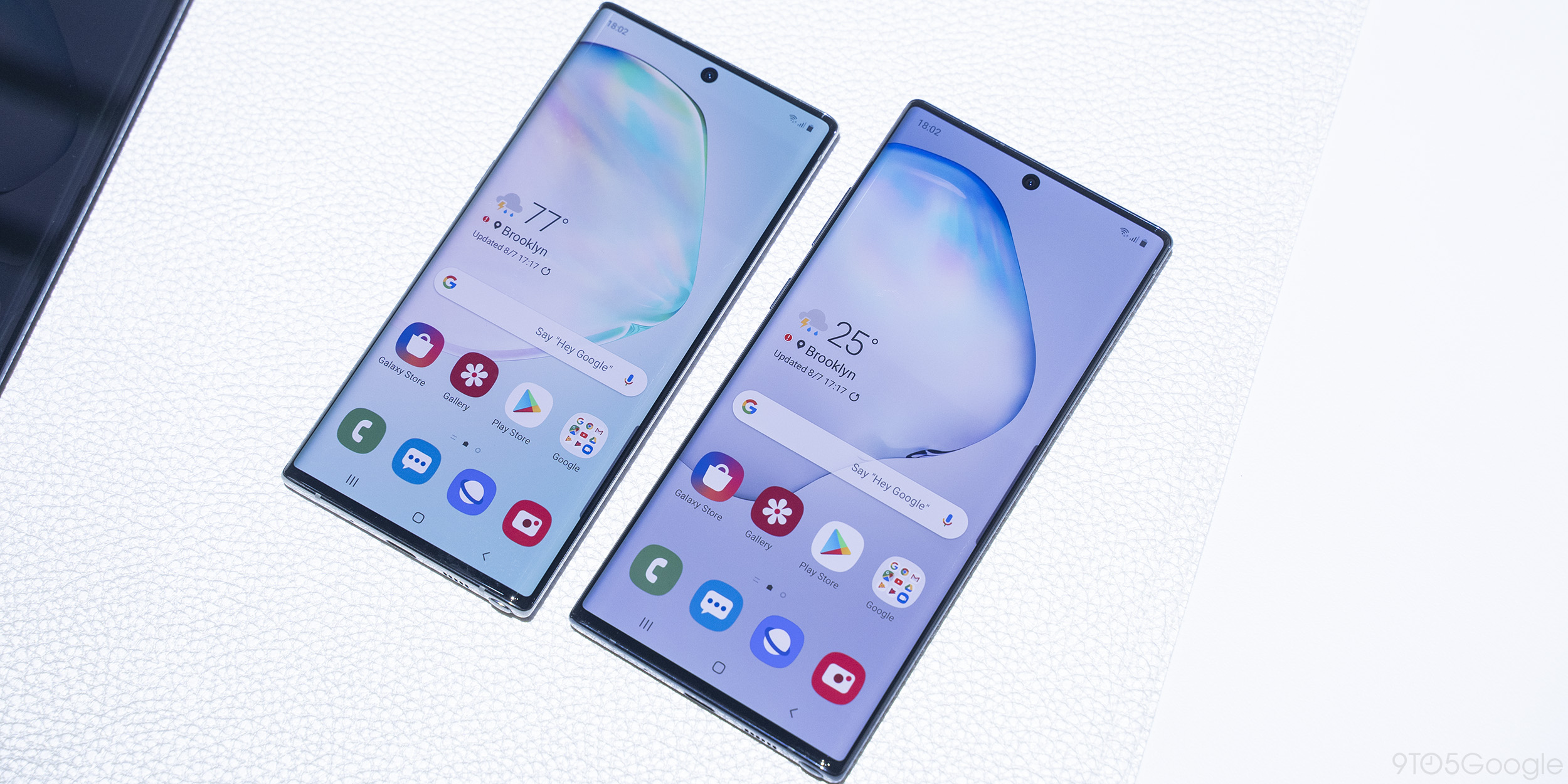 note 10 screen sizes