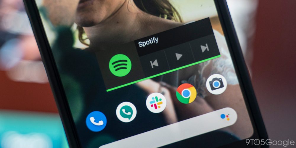 spotify for android drops homescreen widget in latest update 9to5google