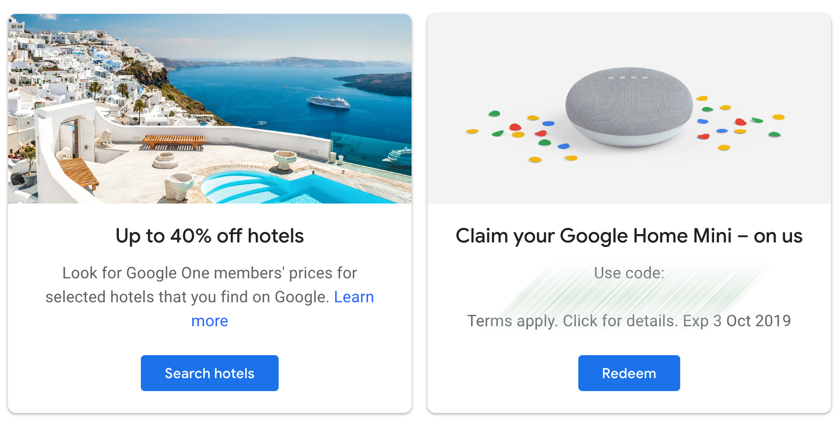 Google home mini store coupon