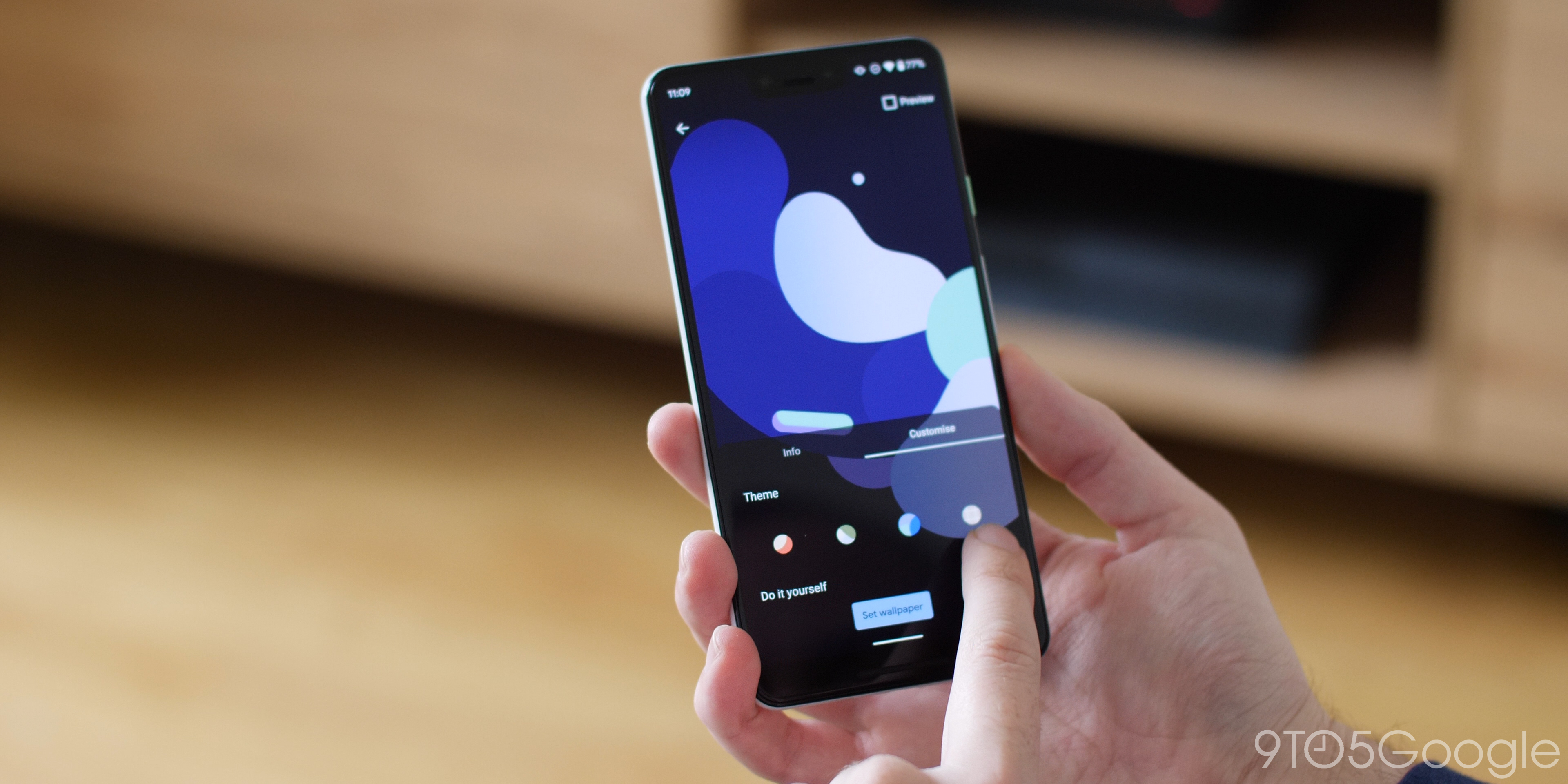 Hands On With The New Google Pixel 4 Live Wallpapers Video