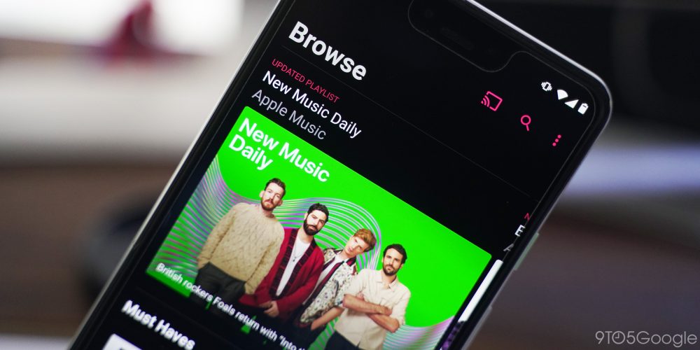 apple music chromecast android dark mode - google play music alternatives
