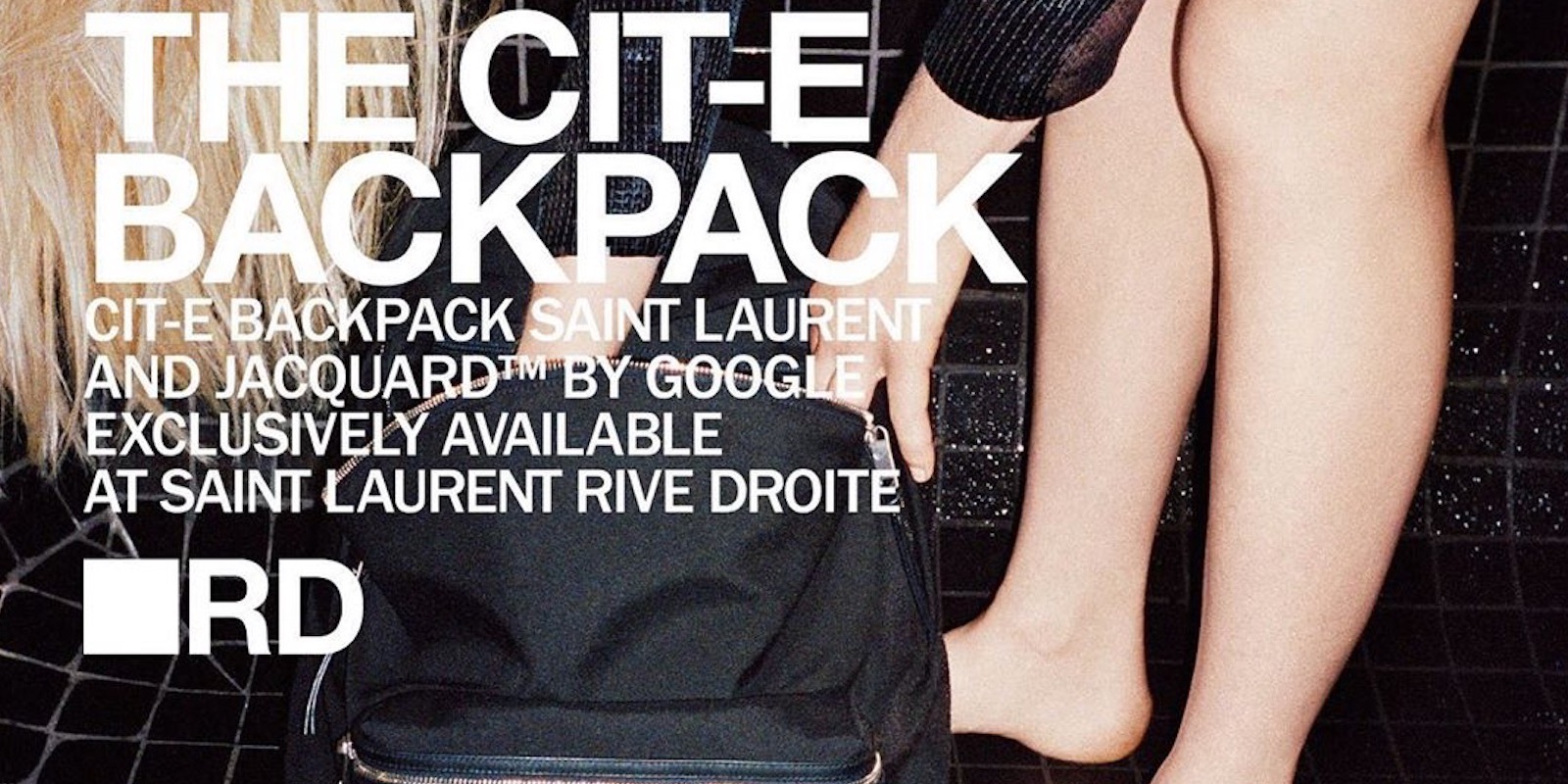 saint laurent google backpack