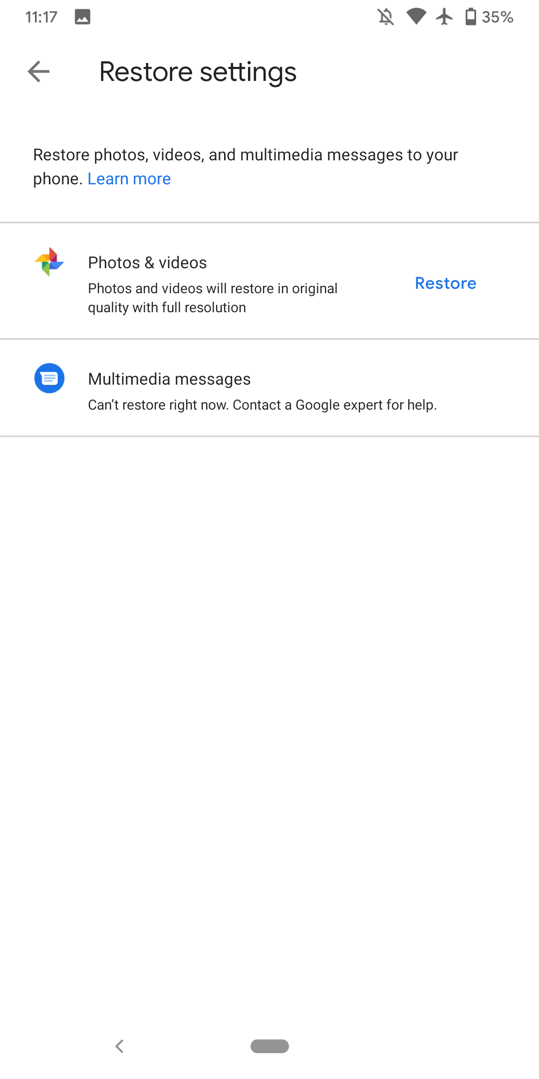 Google One Now Backs Up Android Multimedia Messages 9to5Google