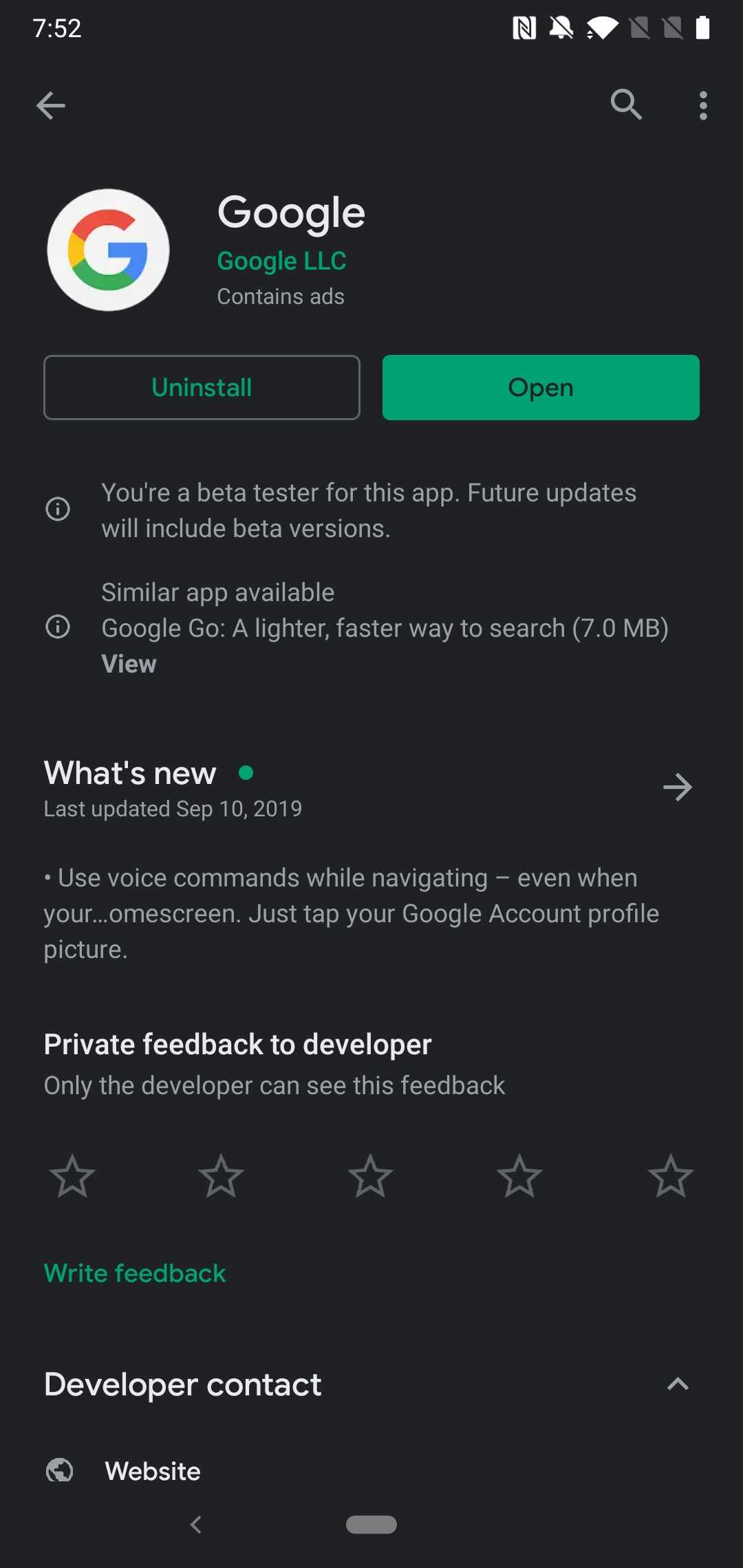Google Play Store dark theme starts rolling out [Gallery] - 9to5Google