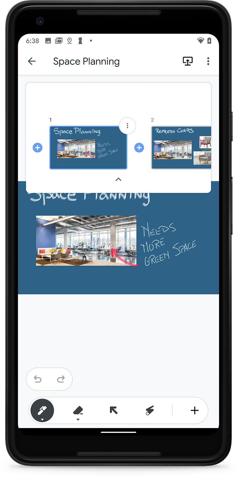 Google redesigns mobile Jamboard to be like G Suite apps 9to5Google