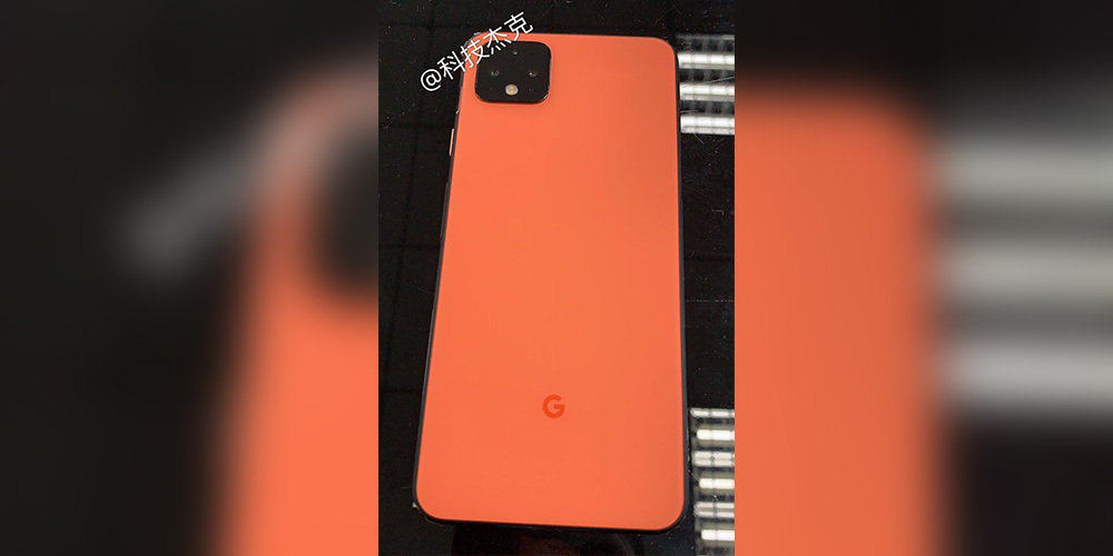 pixel 4 orange color leak