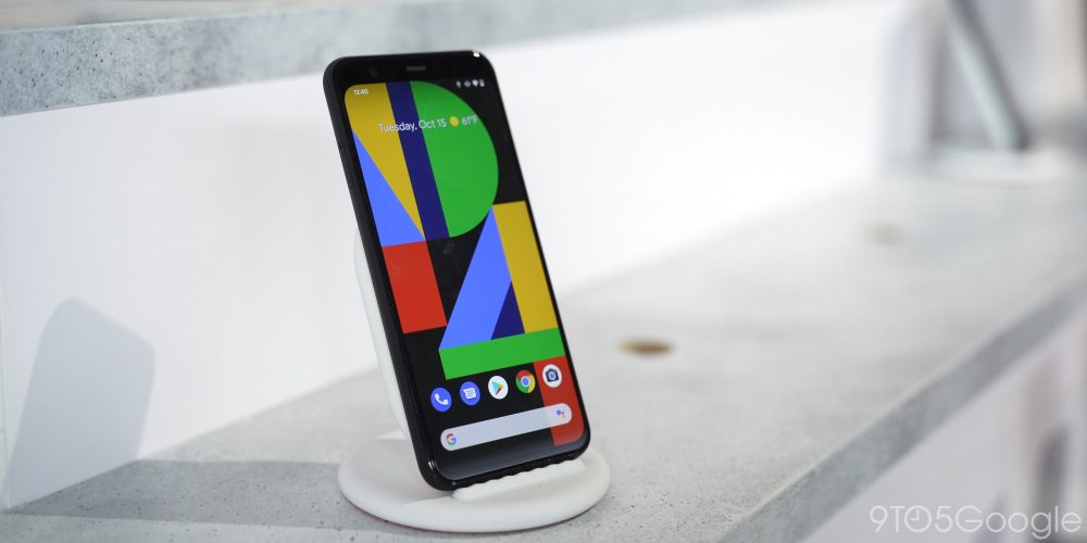 pixel 4 on Pixel Stand