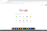Chrome OS Gesture navigation bar