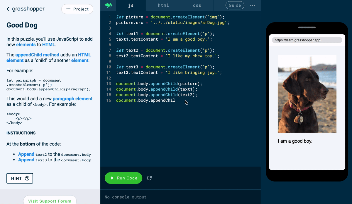 google online coding