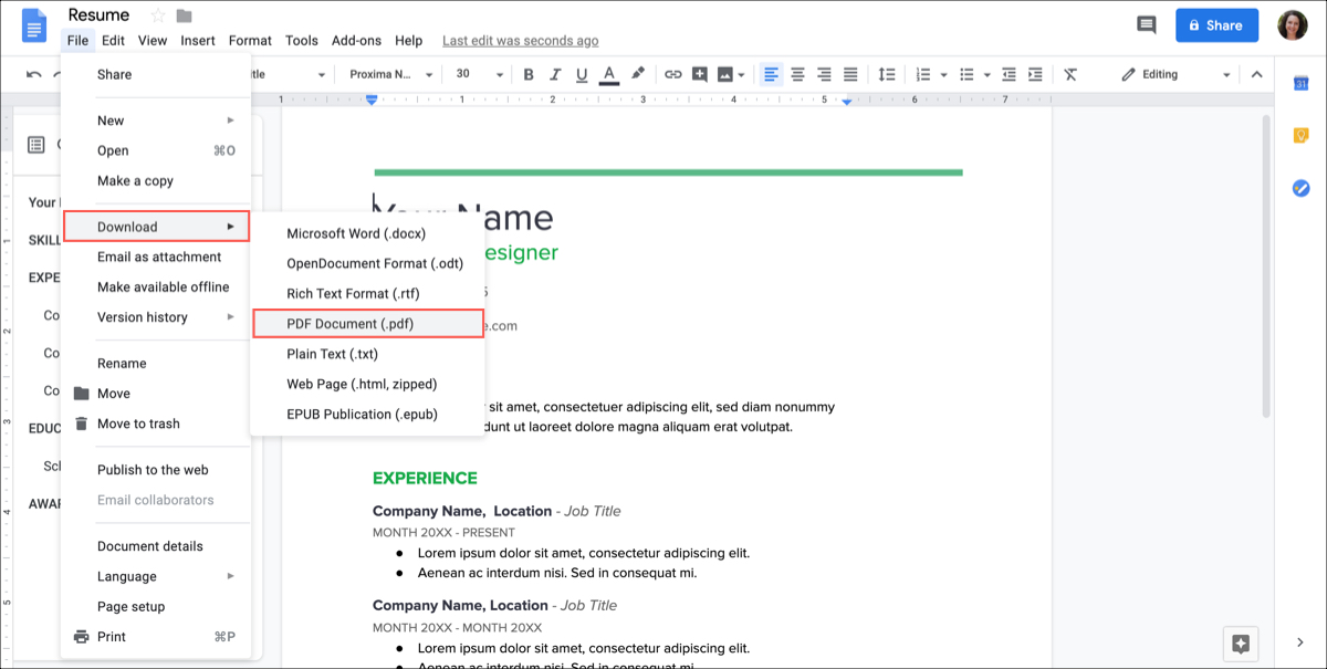 how-to-create-a-pdf-from-a-document-in-google-docs