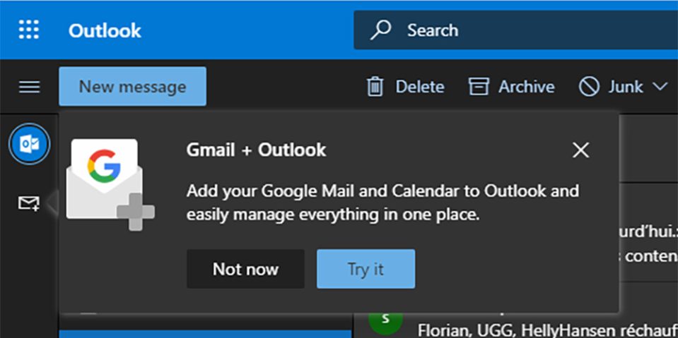 Gmail Outlook