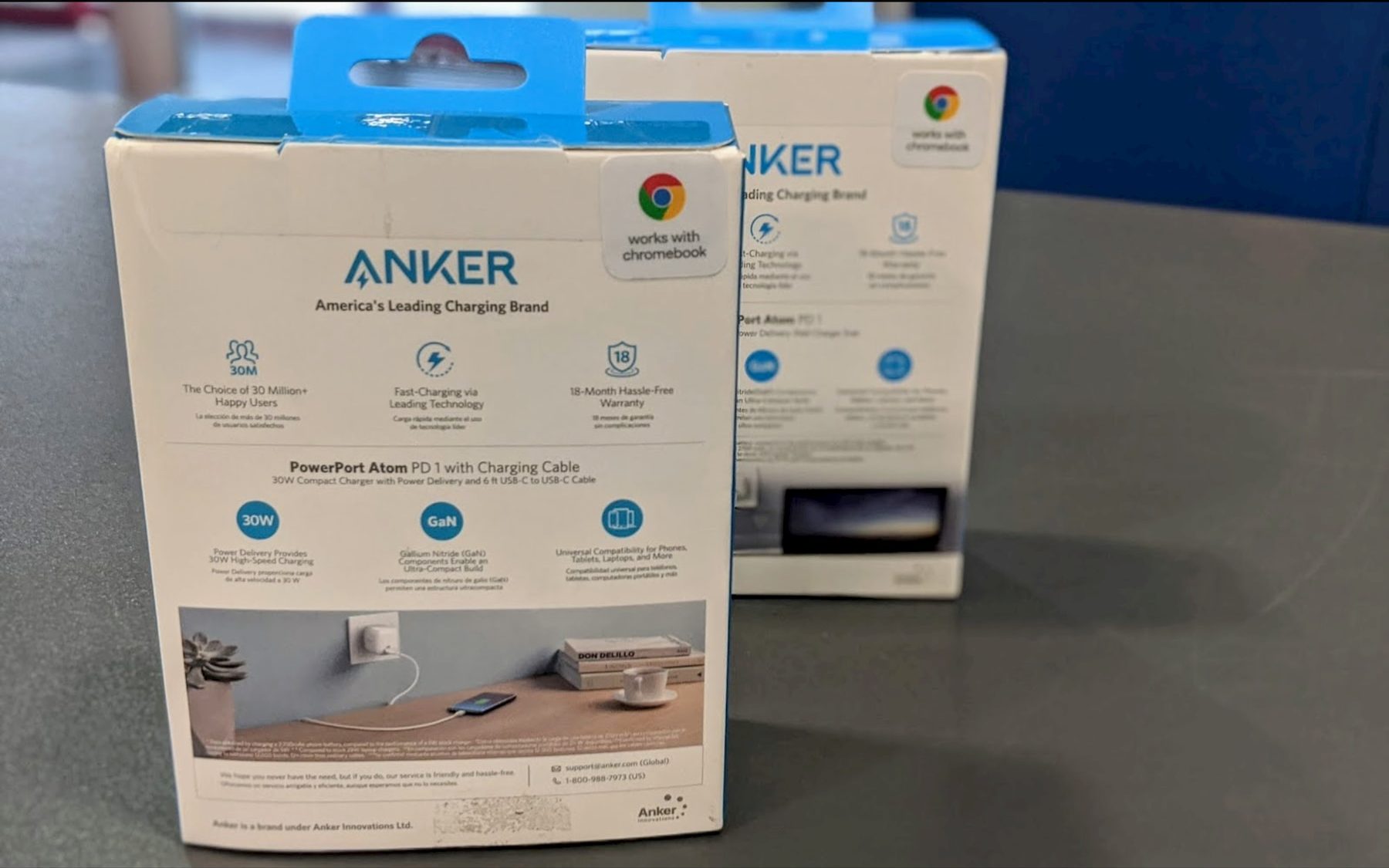 anker works with chromebook sticker