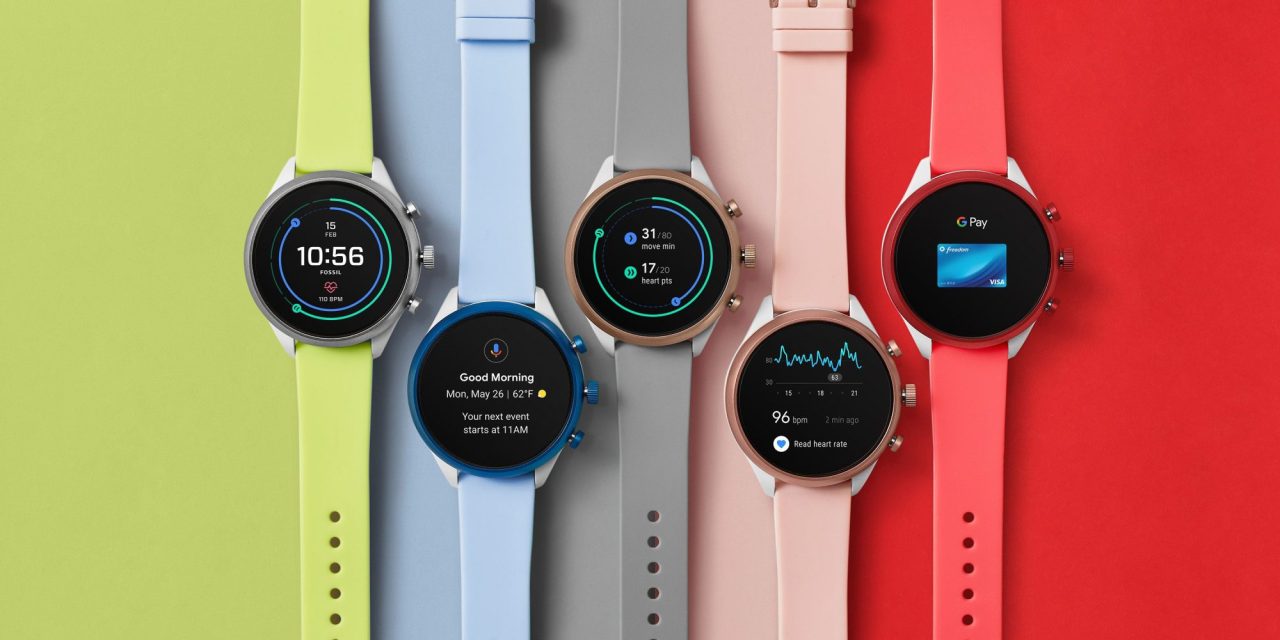 fossil sport in various colors