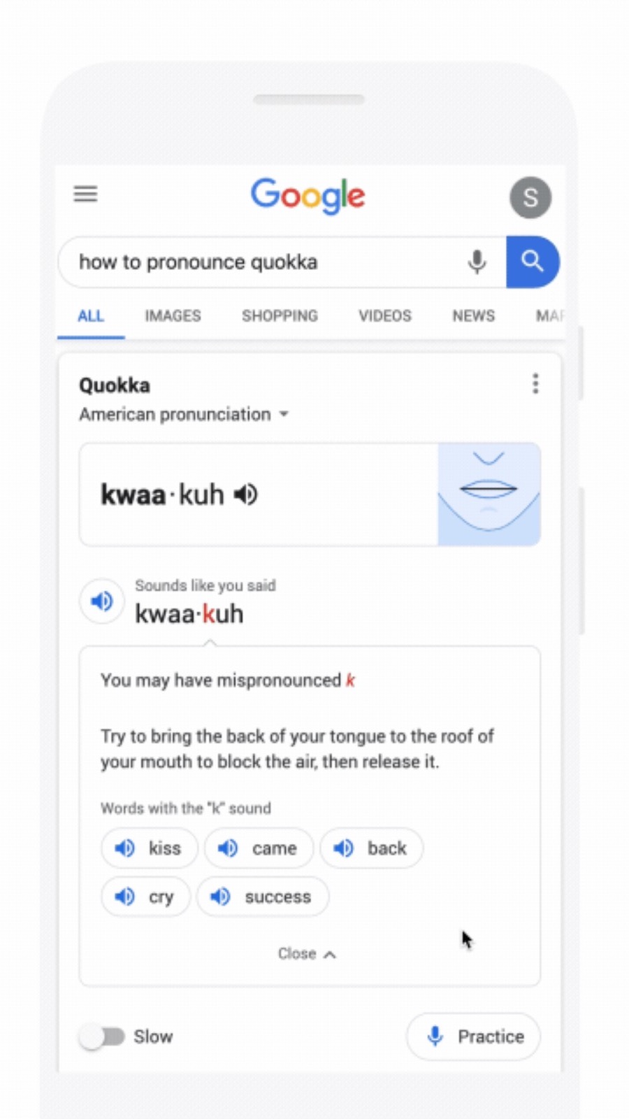 thesis pronunciation google