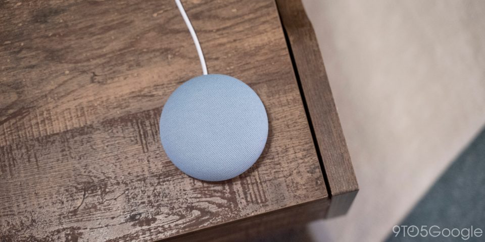 google nest mini assistant smart speaker