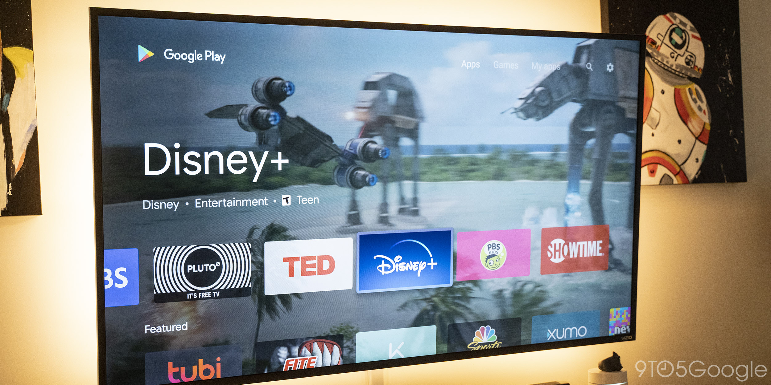 hands on android tv s new play store