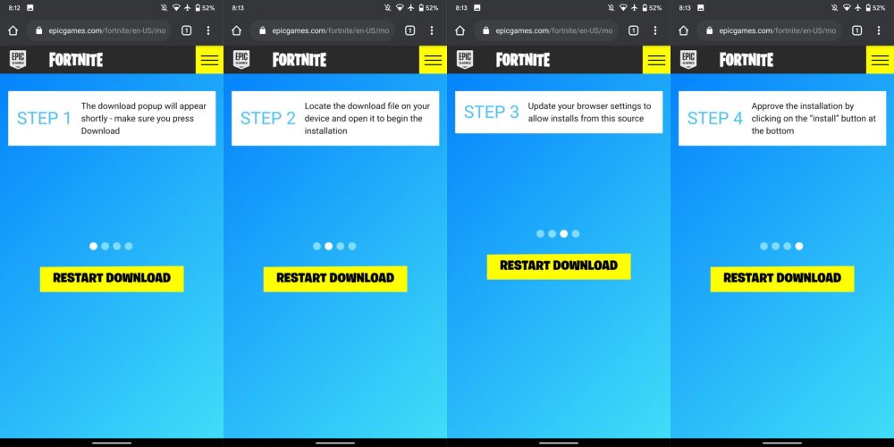 Exclusive: Epic submitting Fortnite for Android to Play Store in hopes of special billing exception