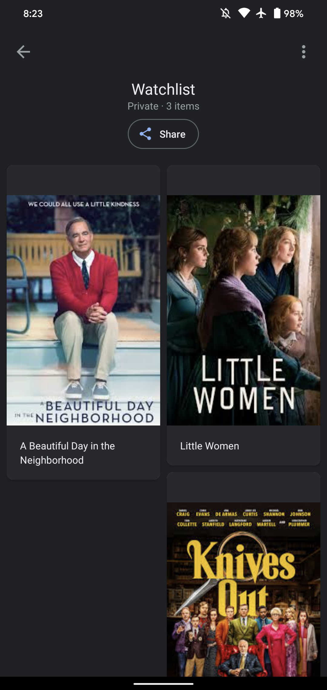 Google Search adds 'Watchlist' to bookmark movies, TV - 9to5Google