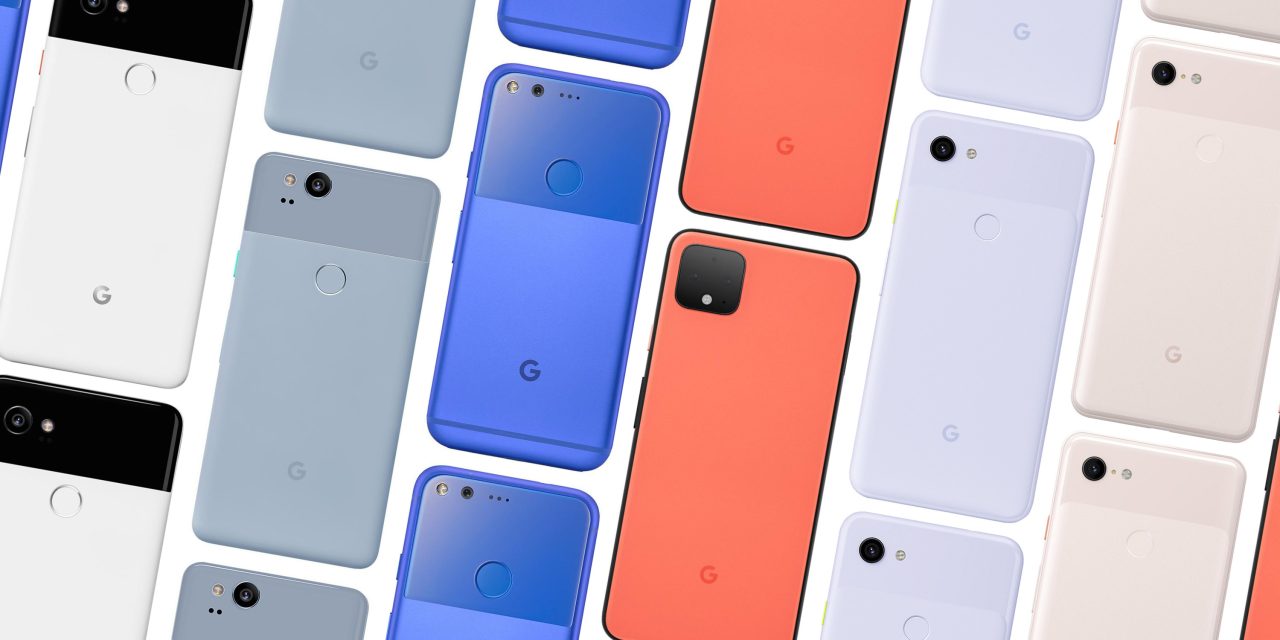 google pixel smartphone colors