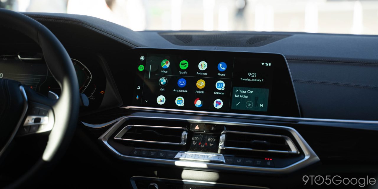 Google Android Auto in a BMW