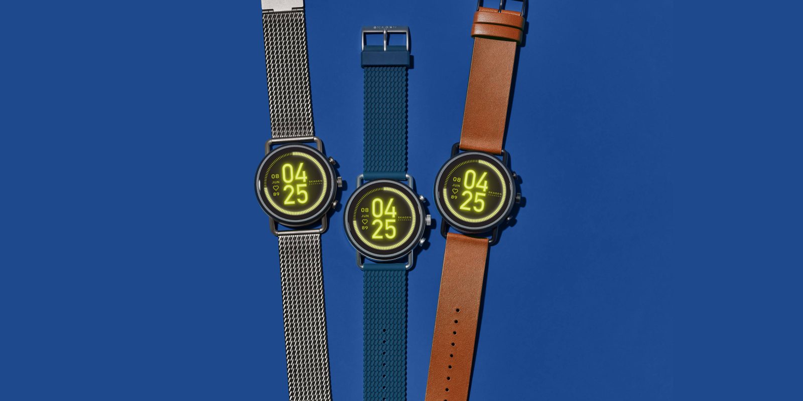 skagen falster 3 wear os smartwatch android